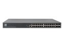LevelOne GTL-2885 przełącznik sieciowy Zarządzany L3 Gigabit Ethernet (10/100/1000) Szary