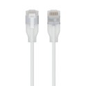 Ubiquiti UACC-Cable-Patch-EL-C6A-15M-W kabel sieciowy Półprzezroczysty, Biały Cat6a