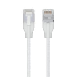 Ubiquiti UACC-Cable-Patch-EL-C6A-15M-W kabel sieciowy Półprzezroczysty, Biały Cat6a