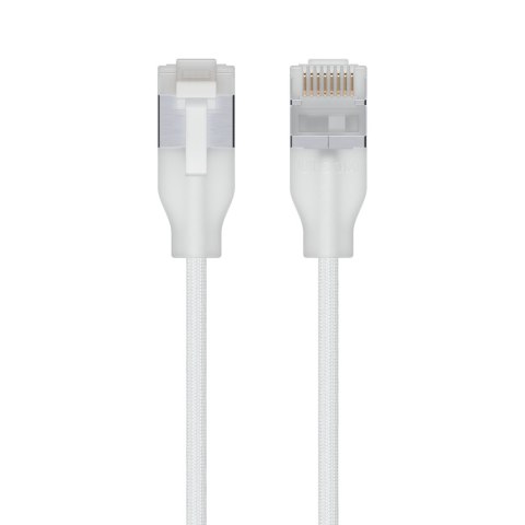 Ubiquiti UACC-Cable-Patch-EL-C6A-15M-W kabel sieciowy Półprzezroczysty, Biały Cat6a