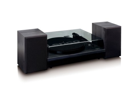 Lenco LS-300 Gramofon z napędem pasowym Czarny Automatyczny