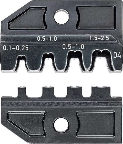 Knipex 97 49 04 akcesorium do zaciskania kabli Tłocznik do obciskania gniazda 4 szt.