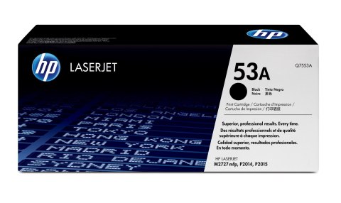 HP 53A oryginalny wkład z czarnym tonerem LaserJet