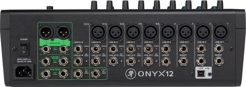 Mackie ONYX 12 12 kan. 20 - 30000 Hz Czarny