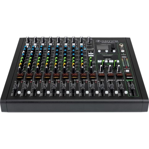 Mackie ONYX 12 12 kan. 20 - 30000 Hz Czarny