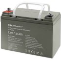 Qoltec Akumulator AGM | 12V | 36Ah | Bezobsługowy | Wydajny | LongLife | do UPS, skutera