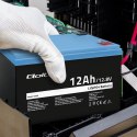 Qoltec Akumulator LiFePO4 Litowo-Żelazowo-Fosforanowy 12.8V 12Ah 153.6Wh BMS