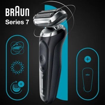 Braun Series 7 71-N1000s Golarka foliowa Czarny
