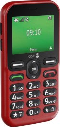 Doro Leva E10 6,1 cm (2.4") 118,9 g Czerwony Telefon dla seniora