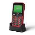 Doro Leva E10 6,1 cm (2.4") 118,9 g Czerwony Telefon dla seniora