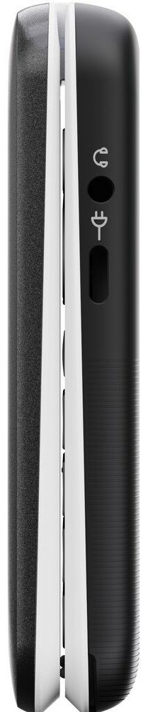 Doro Leva L20 7,11 cm (2.8") 132 g Czarny, Biały Telefon funkcjonalny