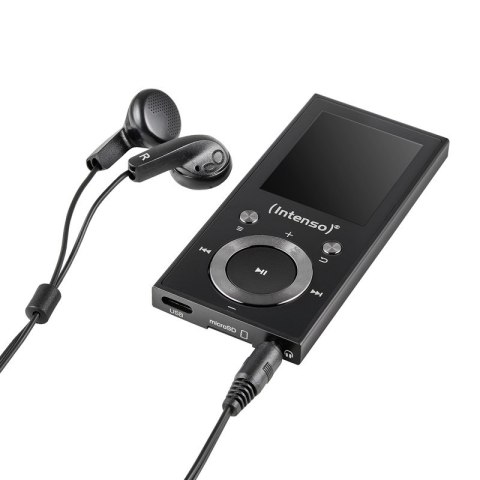 Intenso 3717490 odtwarzacz MP3/MP4 Odtwarzacz MP4 64 GB Czarny