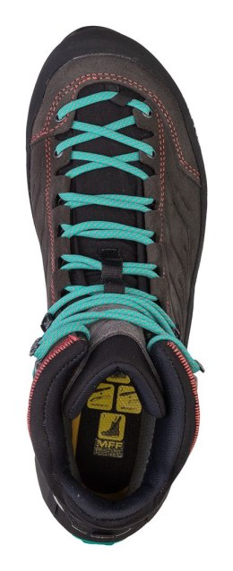 Buty damskie Salewa Mountain Trainer Mid GTX - magnet/viridian green