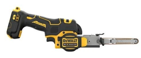 DeWALT DCM200NT-XJ przenośna szlifierka Szlifierka taśmowa Czarny, Żółty