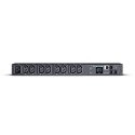 CyberPower PDU81005 rozdzielacz zasilania PDU 1U Czarny 8 Gniazdo(a) sieciowe
