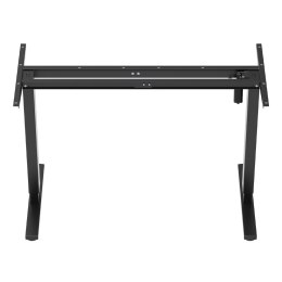 ERGO OFFICE BIURKO ELEKTRYCZNE REGULACJA MAX WYS. 1160MM, MAX - 80 KG, BEZ BLATU DO PRACY STOJĄCO SIEDZĄCEJ, CZARNE ER-400 B