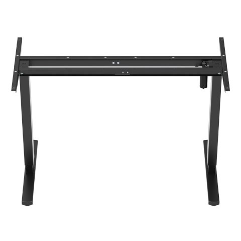 ERGO OFFICE BIURKO ELEKTRYCZNE REGULACJA MAX WYS. 1160MM, MAX - 80 KG, BEZ BLATU DO PRACY STOJĄCO SIEDZĄCEJ, CZARNE ER-400 B