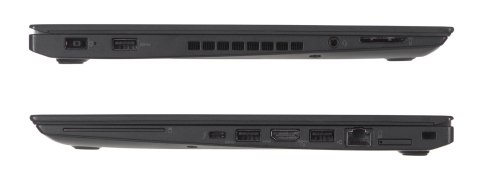 LENOVO ThinkPad T470 i5-6300U 8GB 256GB SSD 14" HD (US QWERTY) Win10pro + zasilacz UŻYWANY