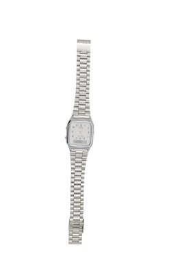Casio AQ230A-7BMQ Collection Unisex Retro Armbanduhr, silber