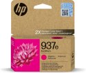 HP Oryginalny purpurowy tusz 937e EvoMore