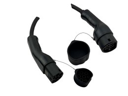 Helos Typ 2 EV Ladekabel T?V Mode 3 ,32A ,22 kW, 3-Phasig 3 Meter mit Tasche