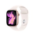 Apple Watch Series 11 OLED 42 mm Cyfrowy 374 x 446 px Ekran dotykowy 5G Złoto różowe Wi-Fi GPS