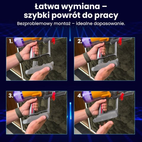 Extralink EX.94552 akcesorium/materiał eksploatacyjny do odkurzacza Bateria Ręczny odkurzacz