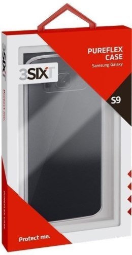 3SIXT Pure Flex 3S-1051 ETUI, Samsung, Galaxy S9, TPU, Polycarbonate, Transparent