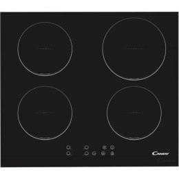 Candy Hob CI640C Induction, Number of burners/cooking zones 4, Black, Display, Timer