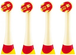 ETA Toothbrush replacement Yellow/ Red, Number of brush heads included 4