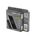GEMBIRD BEZPRZEWODOWY POWERBANK MAGNETYCZNY 15W 10000 MAH, CZARNY