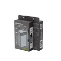 GEMBIRD POWERBANK Z SZYBKIM ŁADOWANIEM 65 W I ZINTEGROWANYMI KABLAMI 20000 MAH, CZARNY