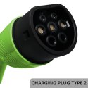 Mobilna ładowarka do samochodu elektrycznego EV i hybryd Qoltec 52434 z regulacją 2w1 Typ2 3.5kW 230V SCHUKO 16A Wi-fi TUYA LED 