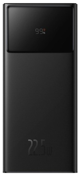 Powerbank Baseus EnerFill FP41 30000mAh 22.5W z kablem Baseus Simple USB-A - USB-C 3A 30cm - czarny