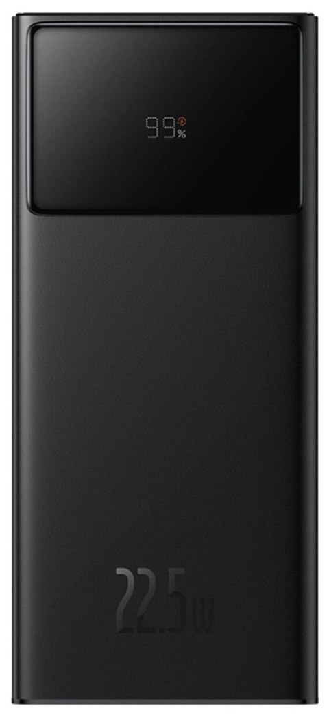 Powerbank Baseus EnerFill FP41 30000mAh 22.5W z kablem Baseus Simple USB-A - USB-C 3A 30cm - czarny