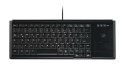Contour Design Active Key AK-4400-TU klawiatura Przemysłowy USB QWERTZ Niemiecki Czarny