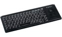 Contour Design Active Key AK-4400-TU klawiatura Przemysłowy USB QWERTZ Niemiecki Czarny