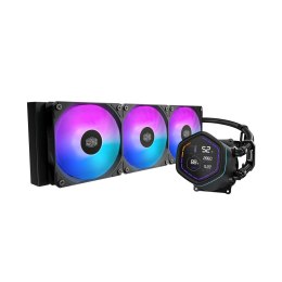 Cooler Master MasterLiquid Core Nex Digital Procesor Zestaw do chłodzenia płynami 12 cm Czarny 1 szt.