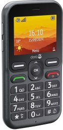 Doro Leva L10 6,1 cm (2.4") 120,7 g Czarny Telefon funkcjonalny