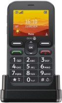 Doro Leva L10 6,1 cm (2.4") 120,7 g Czarny Telefon funkcjonalny