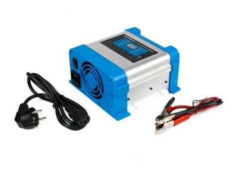 Ładowarka sieciowa 24 V do akumulatorów BC-20 PRO 10A (230V/24V) LCD 7 stopni ładowania