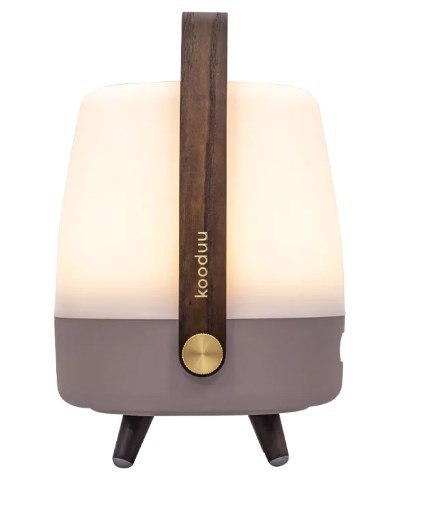 Kooduu Lite-up PLAY Mini Głośnik mono przenośny Beżowy, Biały, Drewno 8 W
