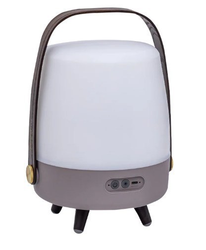 Kooduu Lite-up PLAY Mini Głośnik mono przenośny Beżowy, Biały, Drewno 8 W