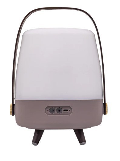 Kooduu Lite-up PLAY Mini Głośnik mono przenośny Beżowy, Biały, Drewno 8 W