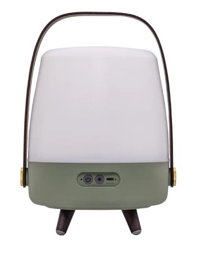 Kooduu Lite-up PLAY Mini Głośnik mono przenośny Zielony, Biały, Drewno 8 W