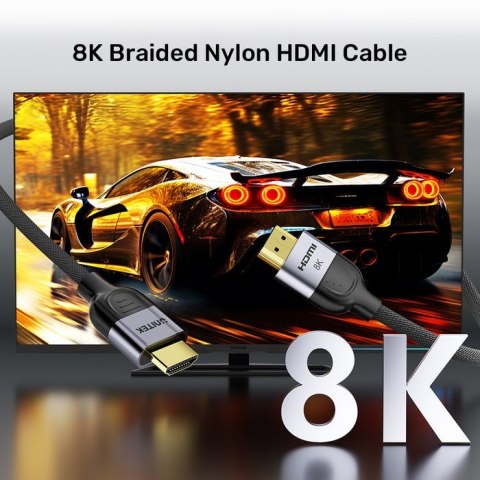 UNITEK KABEL HDMI 2.1 8K LUX OPLOT 10M