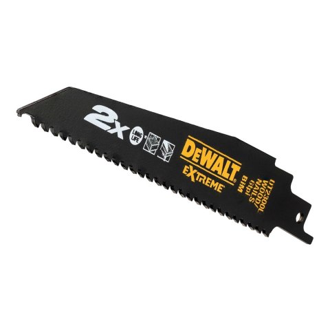 DeWALT DT2443L-QZ wyrzynarka, piła wyrzynarkowa oraz ostrze do piły tarczowej Brzeszczot do piły poprzecznej 2 szt.
