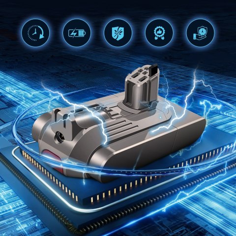 Akumulator Extralink EX.22981 do DYSON, V11 (CLICK TYPE) 25.2V 3000MAH przemysłowy