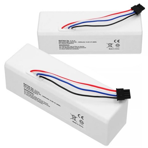 Bateria akumulator Xiaomi Robot 1C P1904-4S1P-MM, 3200mAh, 47.36Wh, STYTJ01ZHM Mijia 1C P1904-4S1P-MM (Dreame MC1808)