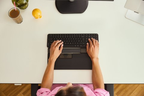 Mysz bezprzewodowa Contour SliderMouse Pro WL Regular WR wegańska skóra detaliczna